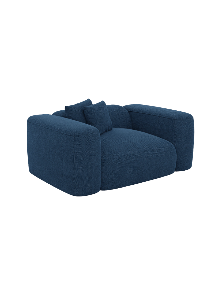 
Design Loungesessel „CLevante“ mit Strukturstoff-Bezug - Strukturstoff Anthrazit