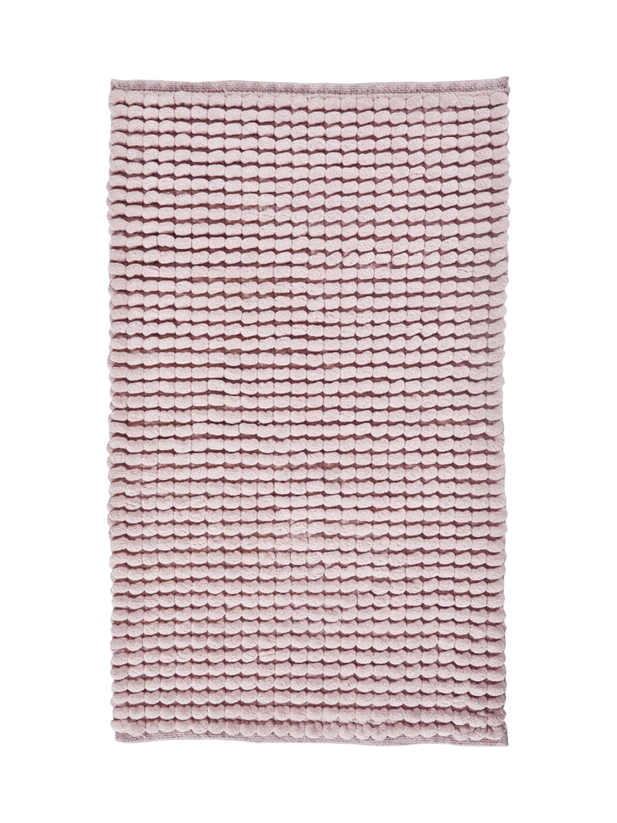 
Handcrafted, soft bath rug "Axel" - Dusty Pink - 60 x 100 cm