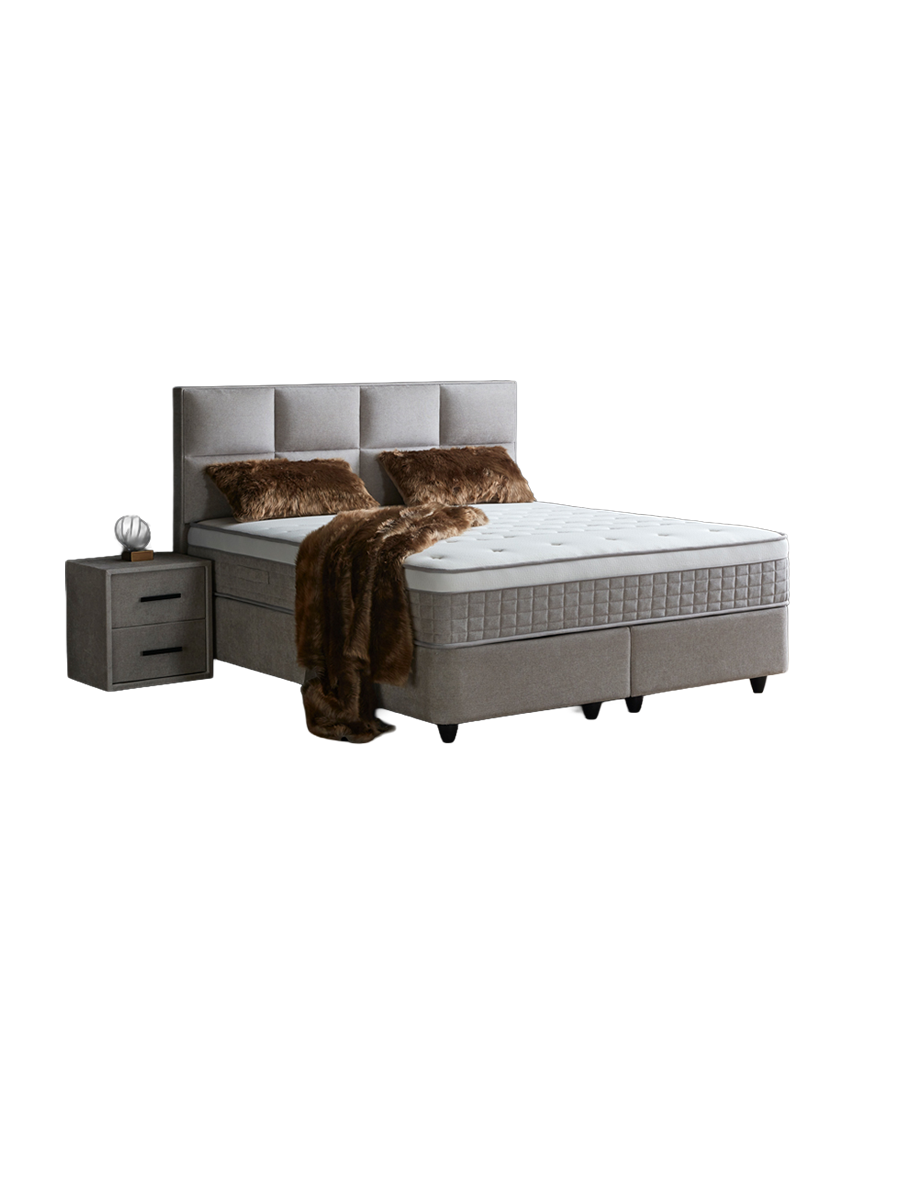 
Premium Box Spring Bed "Ayana" incl. Mattress & Topper - Without accessories / Mattress size: 180 x 200 cm