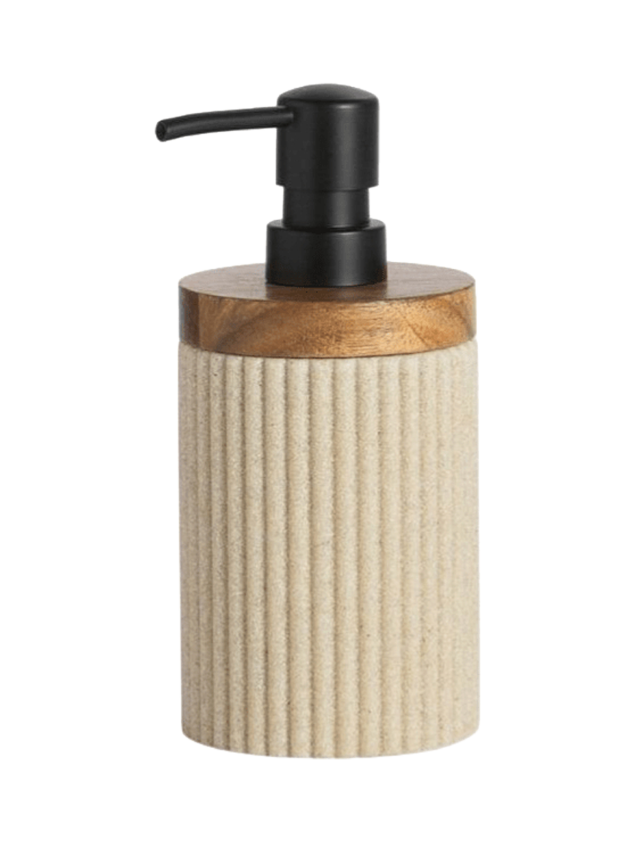 
High-quality bathroom set "Fabian Beige", 4-piece