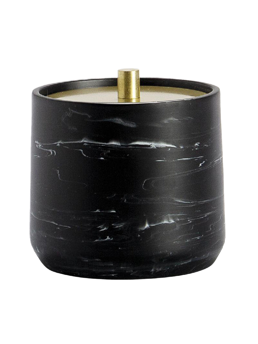 
"Nero" Storage Container with Marble Look