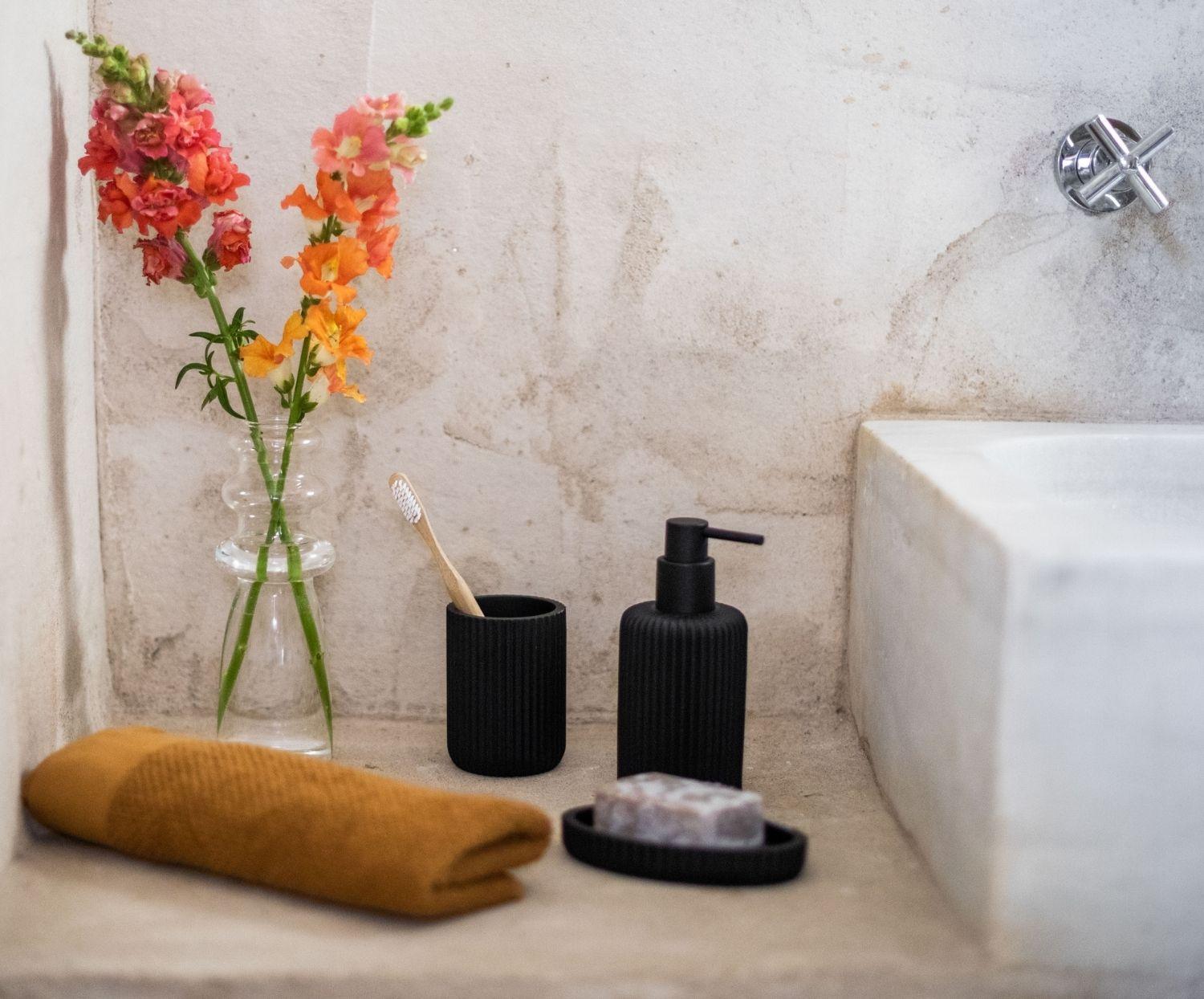 
Porte-savon « Black Stripes »