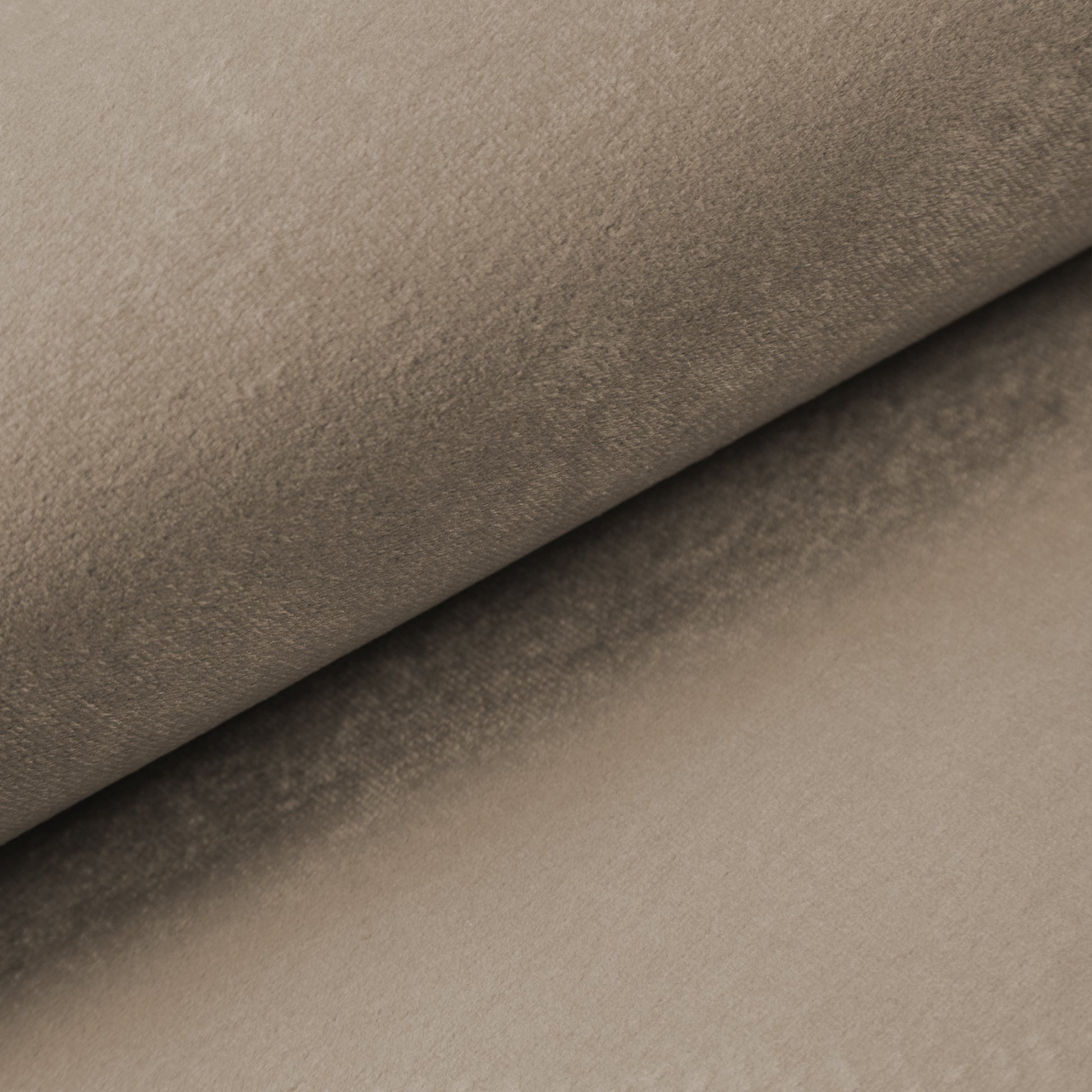 
Design Polsterbett „Salina“ mit Ablagefach, Samt Beige dunkel - 140 x 200 cm