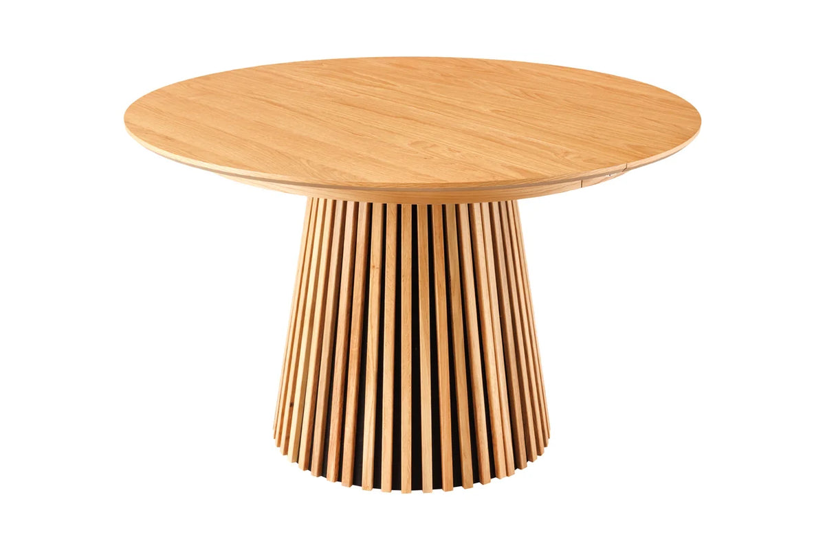 
Ausziehbarer Design Esstisch „Walhalla“ 120-160-200 cm - Eiche Natural