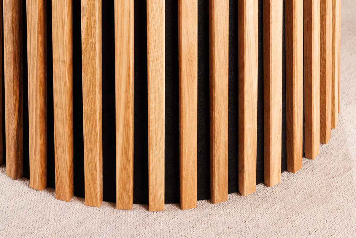 
Ausziehbarer Design Esstisch „Walhalla“ 120-160-200 cm - Eiche Natural