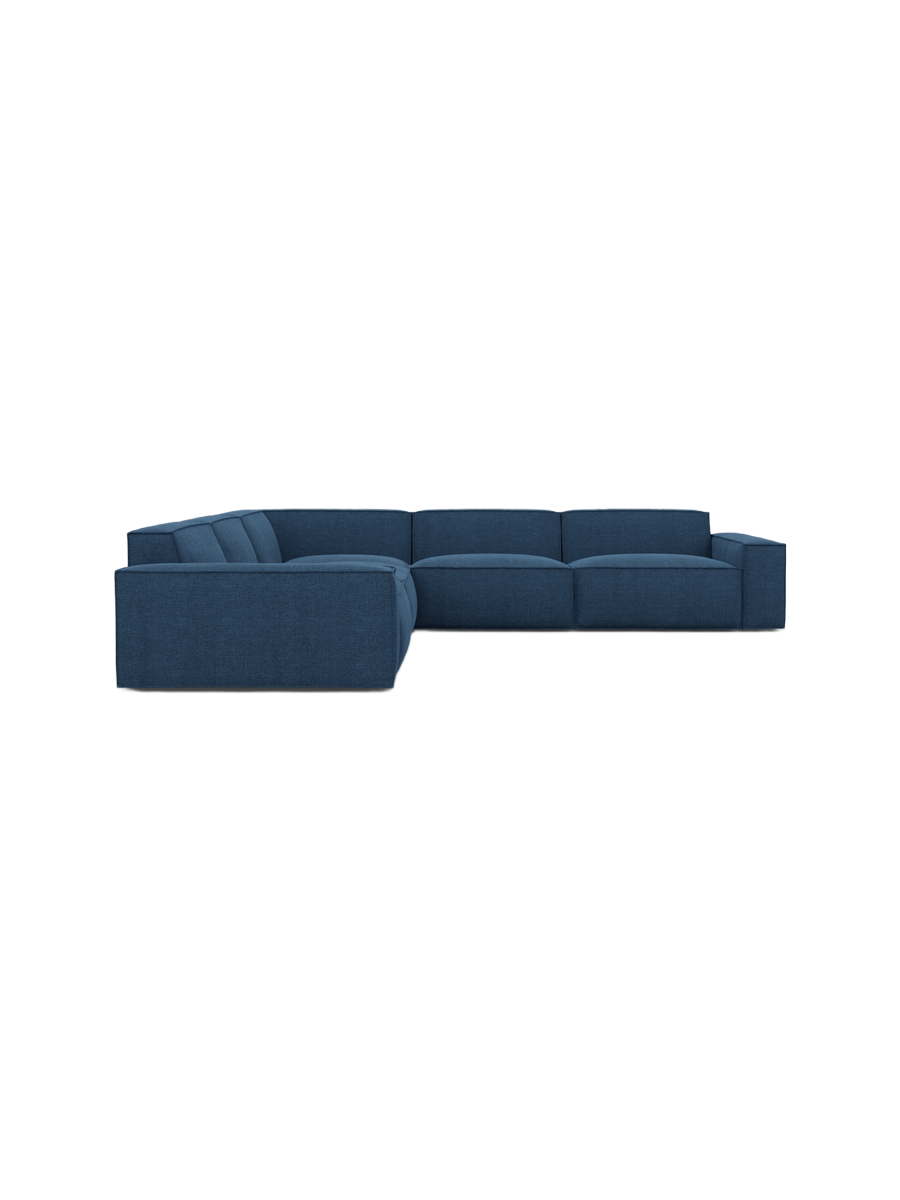
5-Sitzer Design Ecksofa „Siena“ mit Strukturstoff-Bezug - Strukturstoff Anthrazit