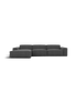 Textured fabric Anthracite