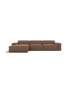 Textured fabric Brown