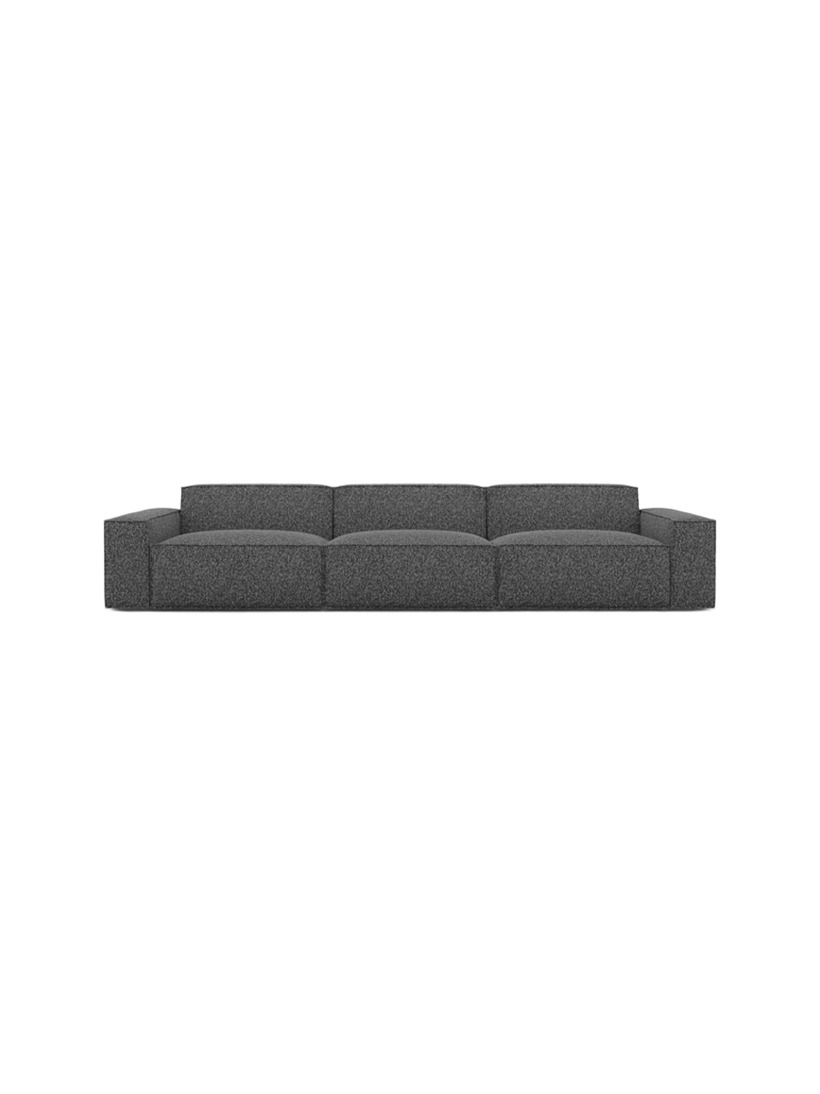 
4-Sitzer Design Sofa „Siena“ mit Bouclé-Bezug - Bouclé Graphit