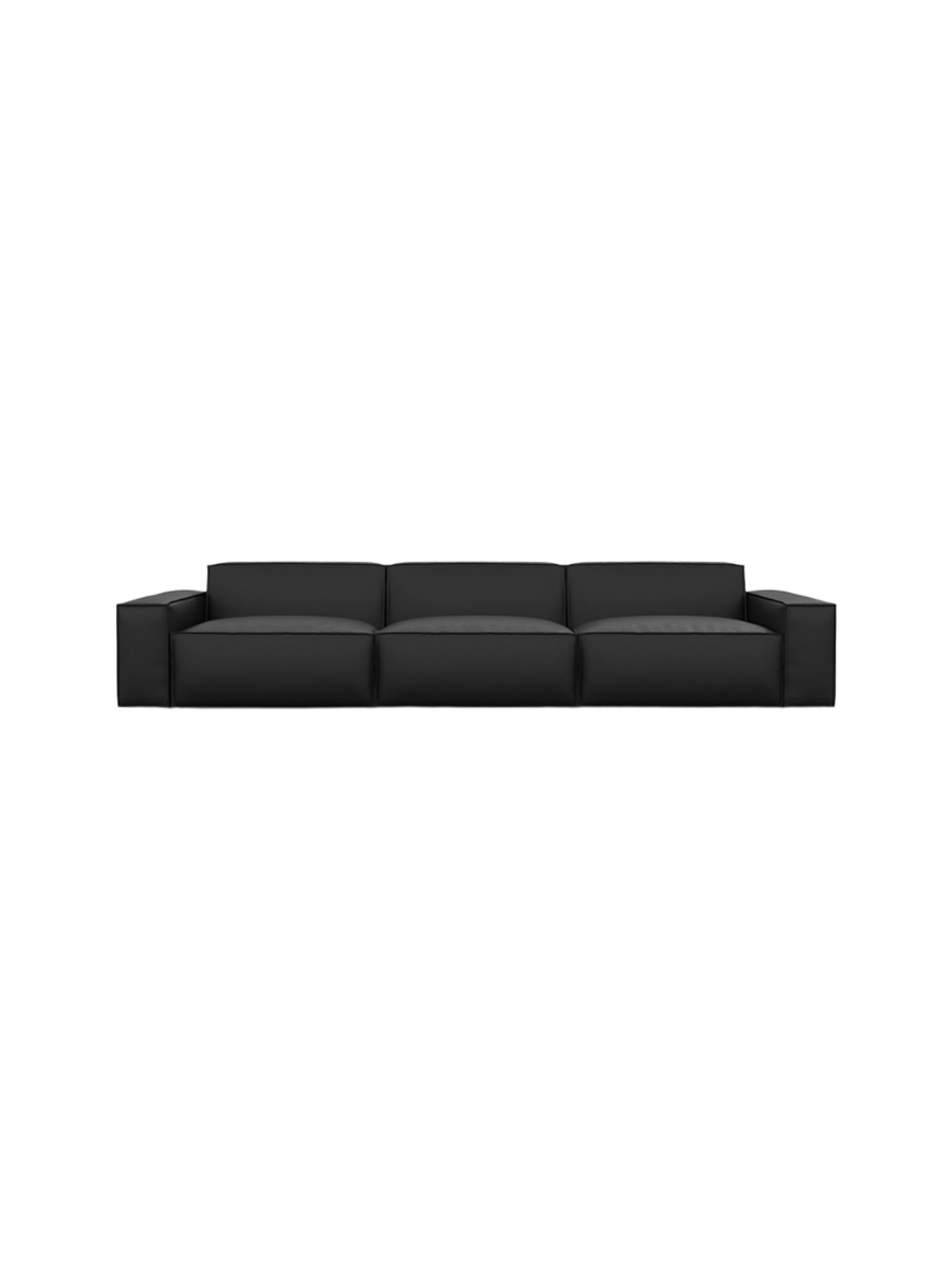
4-Sitzer Design Echtleder Sofa „Siena“ - Echtleder Beige
