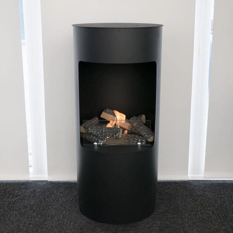 
Designer Bioethanol Fireplace "Montgomery," black
