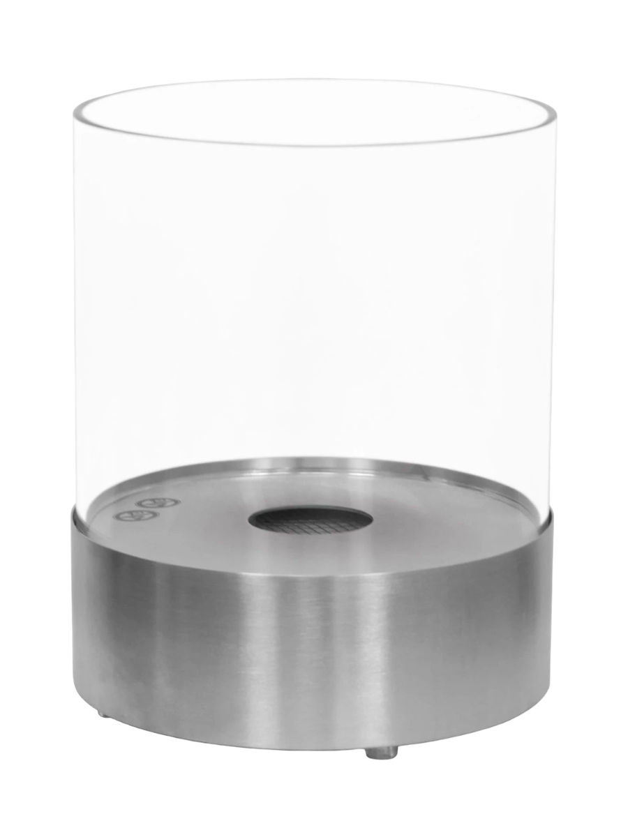 
Cheminée de table design au bioéthanol « Southwark », acier inoxydable