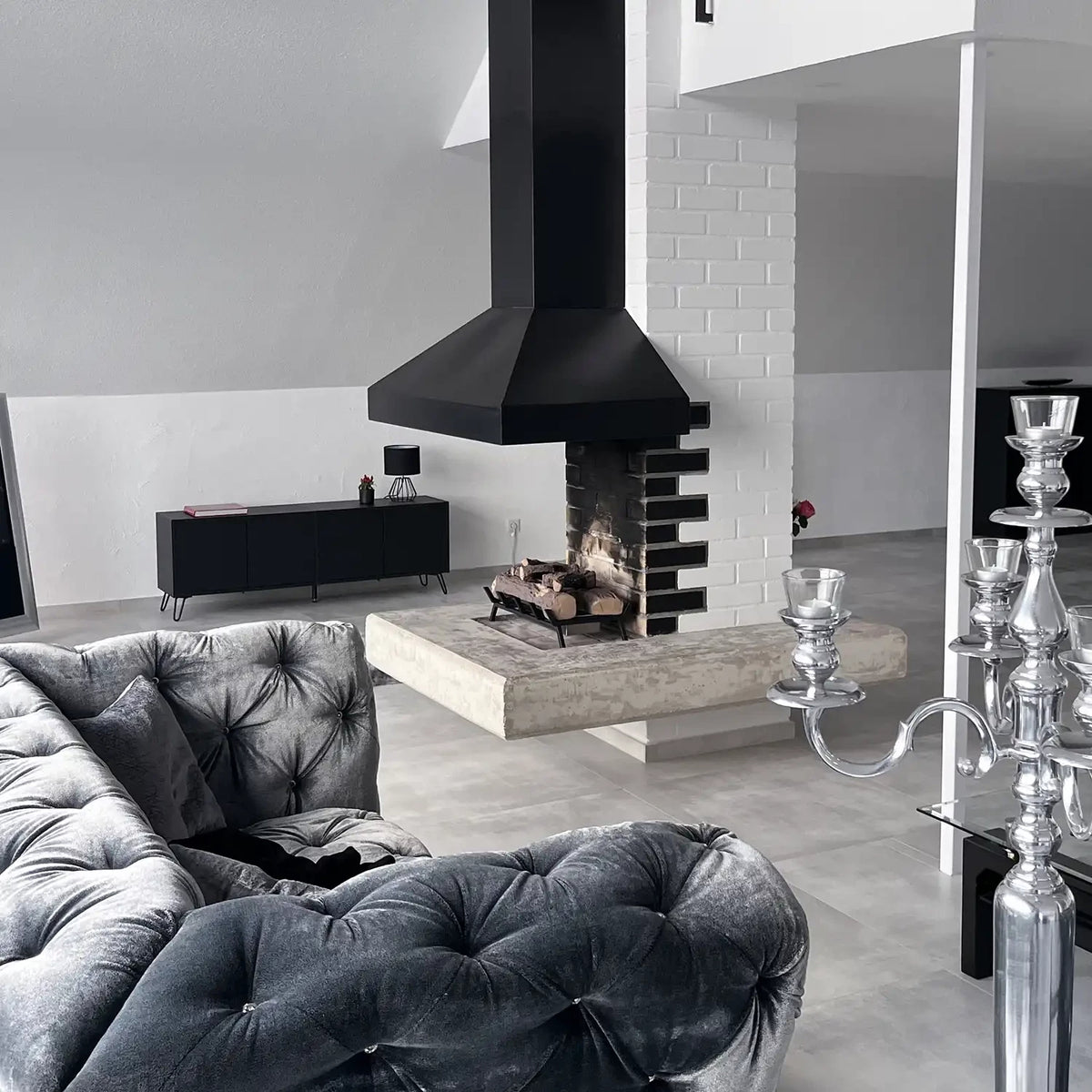 
Braciere di design a bioetanolo „Grate L“