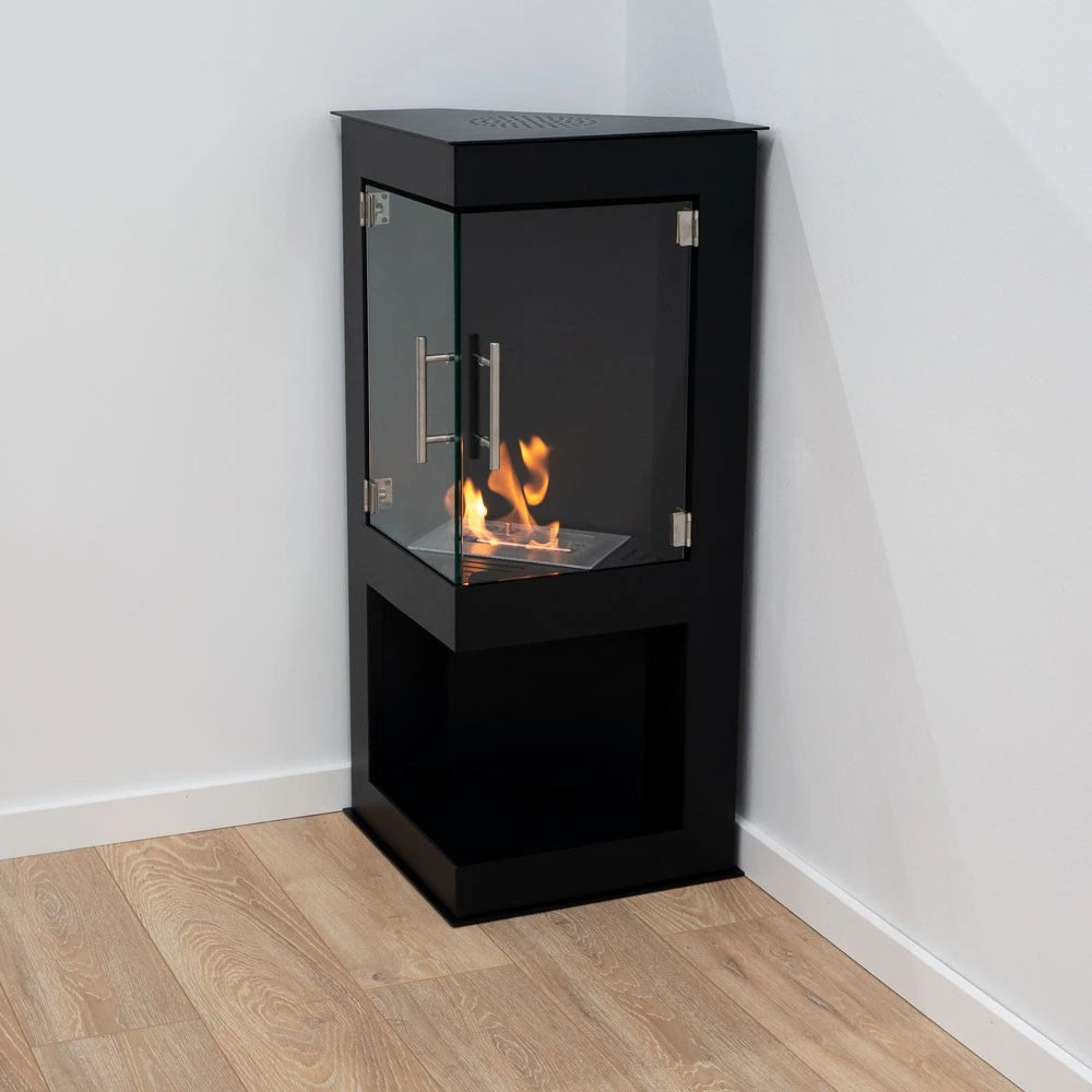 
Designer Bioethanol Fireplace "Alaska", black