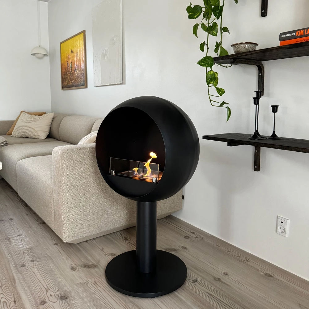
"Edmonton" Freestanding Bioethanol Fireplace