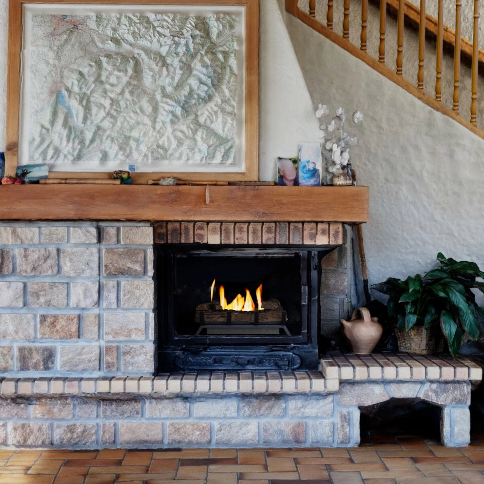 
"Grate M" Bioethanol Fireplace Design