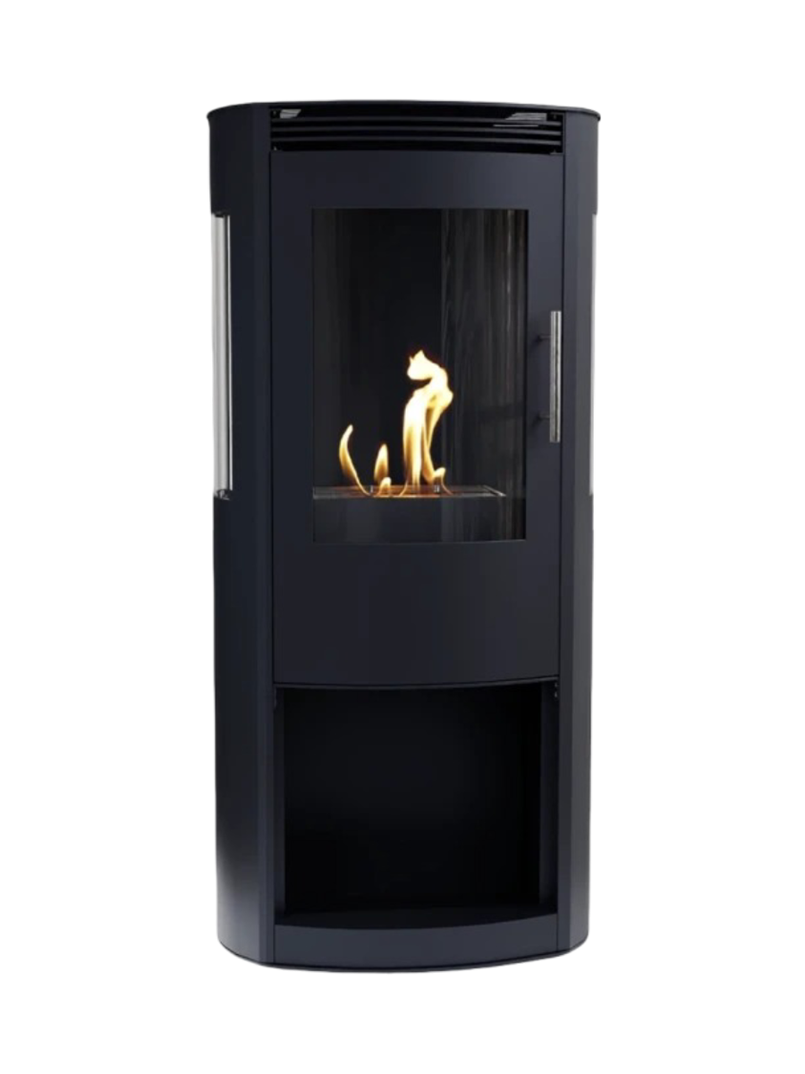 
Designer Bioethanol Fireplace "Lincoln" - Black