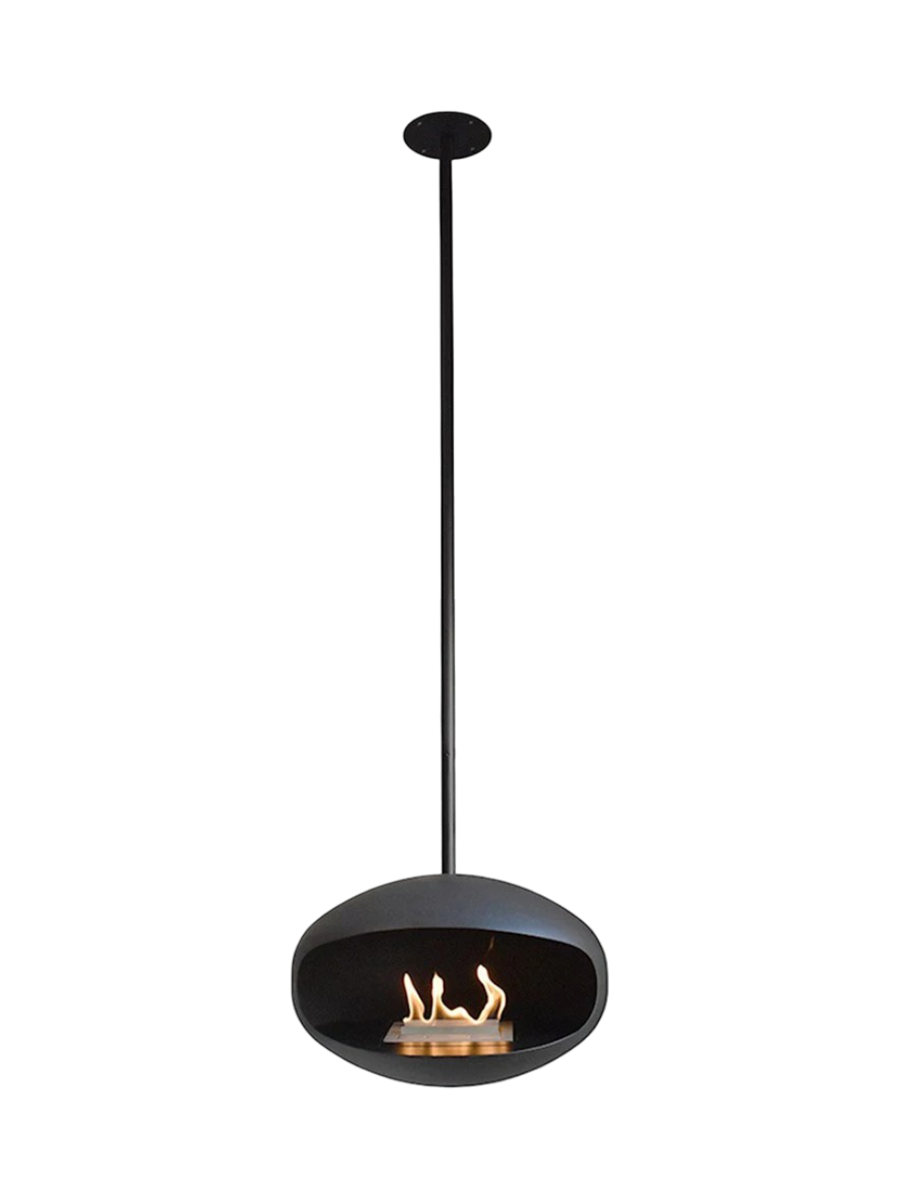 
Design Bioethanol Fireplace "Cocoon Aeris" - Black