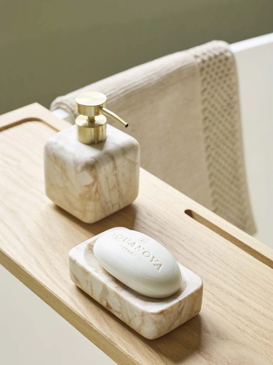 
Handmade, Luxurious Marble Soap Dish "Blake"