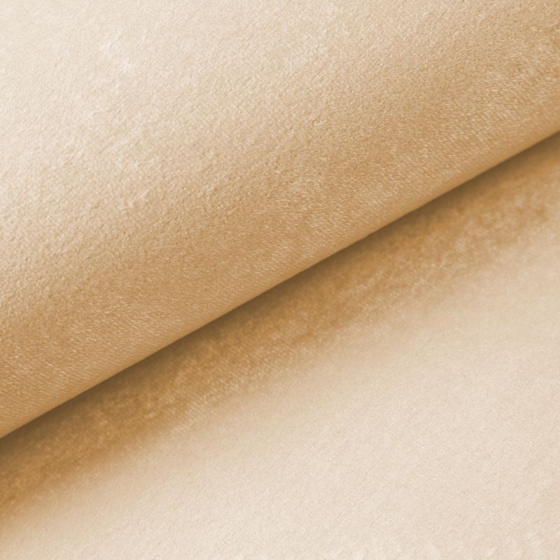 
Design Boxspringbett „Castellia“ mit Ablagefach, Samt Beige - 140 x 200 cm