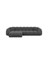 Textured fabric Anthracite
