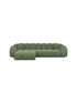 Textured fabric Green