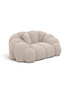 Textured fabric Beige