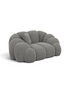 Textured fabric Grey