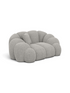 Textured fabric Light Grey