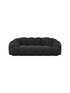 Textured fabric Black
