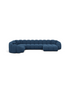 Textured fabric Dark Blue