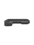 Textured fabric Anthracite