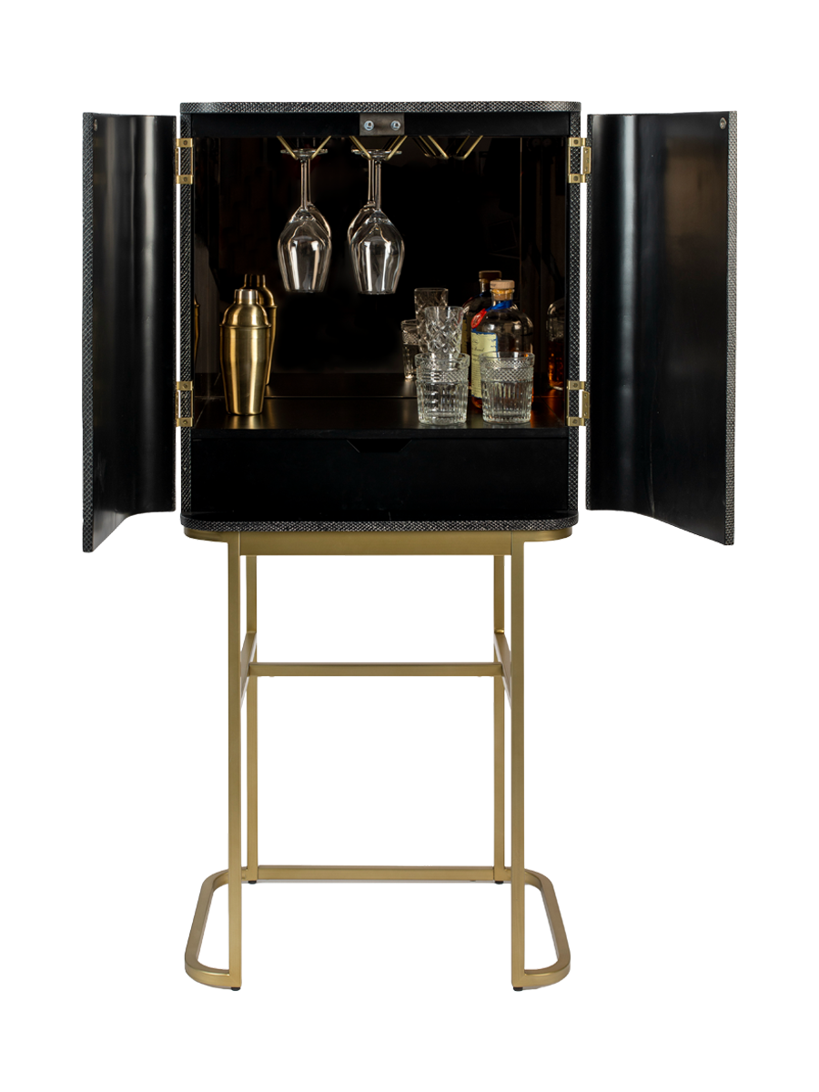 
"Ava Morgana" Bar Cabinet Design - Snake look