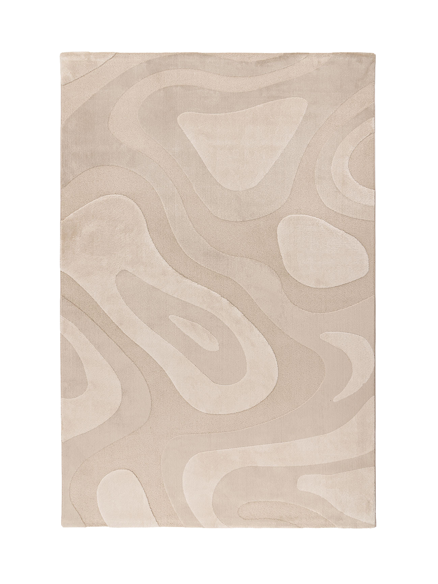 
Tapis design de haute qualité « Bergamo 702 » - Beige - 80 x 150 cm