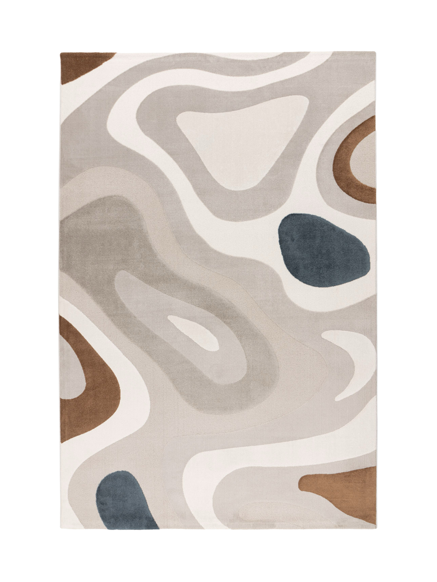 
Tapis design de haute qualité « Bergamo 702 » - Multicolore - 120 x 170 cm