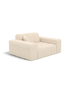 Tessuto strutturato Crema