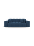 Tessuto strutturato Blu scuro