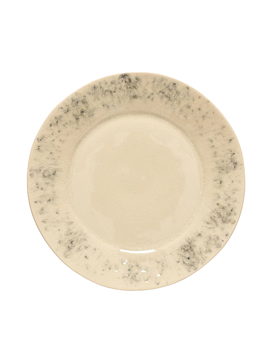 
Handmade Dinner Plate "Madeira" - Cream