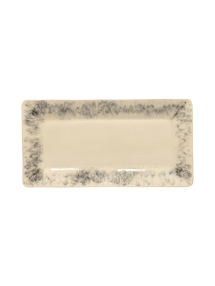 
Handgefertigte Servierplatte „Madeira“ - Cream / Large