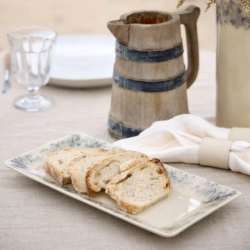 
Handgefertigte Servierplatte „Madeira“ - Cream / Large