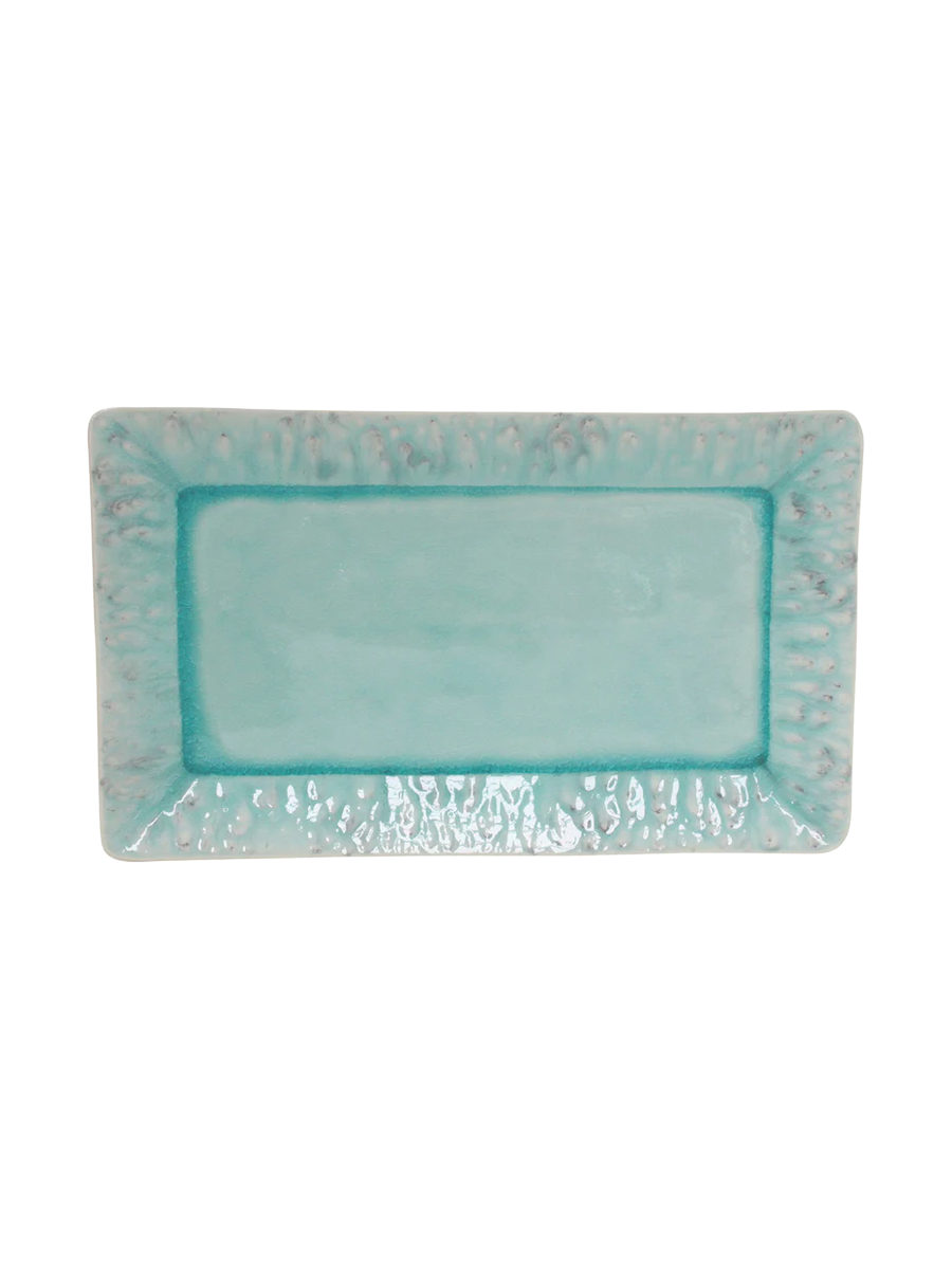 
Handgefertigte Servierplatte „Madeira“ - Blau / Extra Large