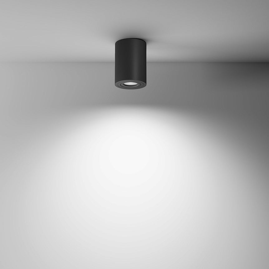 
Plafoniera di design a LED "Atom" - Nero