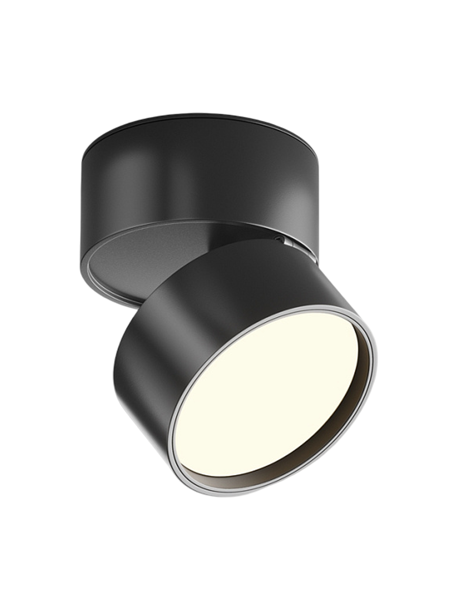 
Plafoniera di design a LED "Onda" - Nero / Caldo (3K)