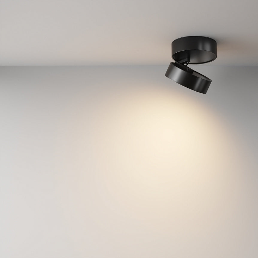 
Plafoniera di design a LED Large "Onda" - Nero