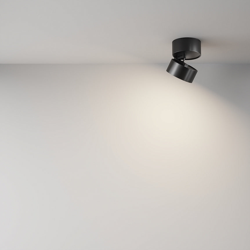 
Lampada da soffitto di design girevole a LED “Onda” 4000K - Nero / ø 8,5cm