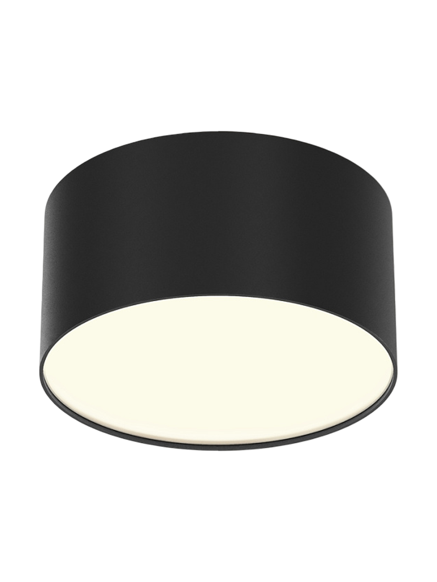 
"Zon" LED Ceiling Light - Black / Ø 12 cm