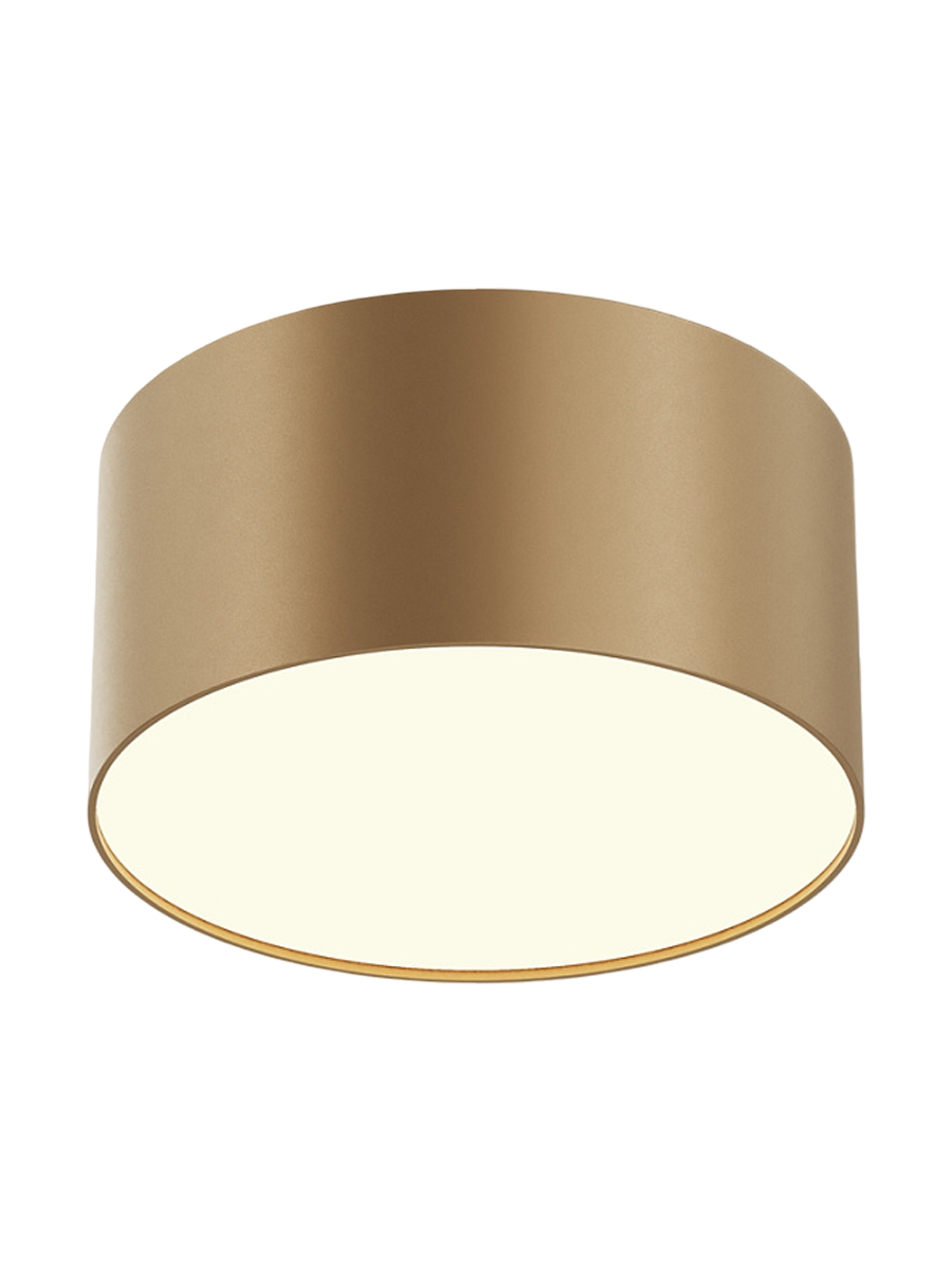 
"Zon" LED Ceiling Light - Brass / Ø 12 cm