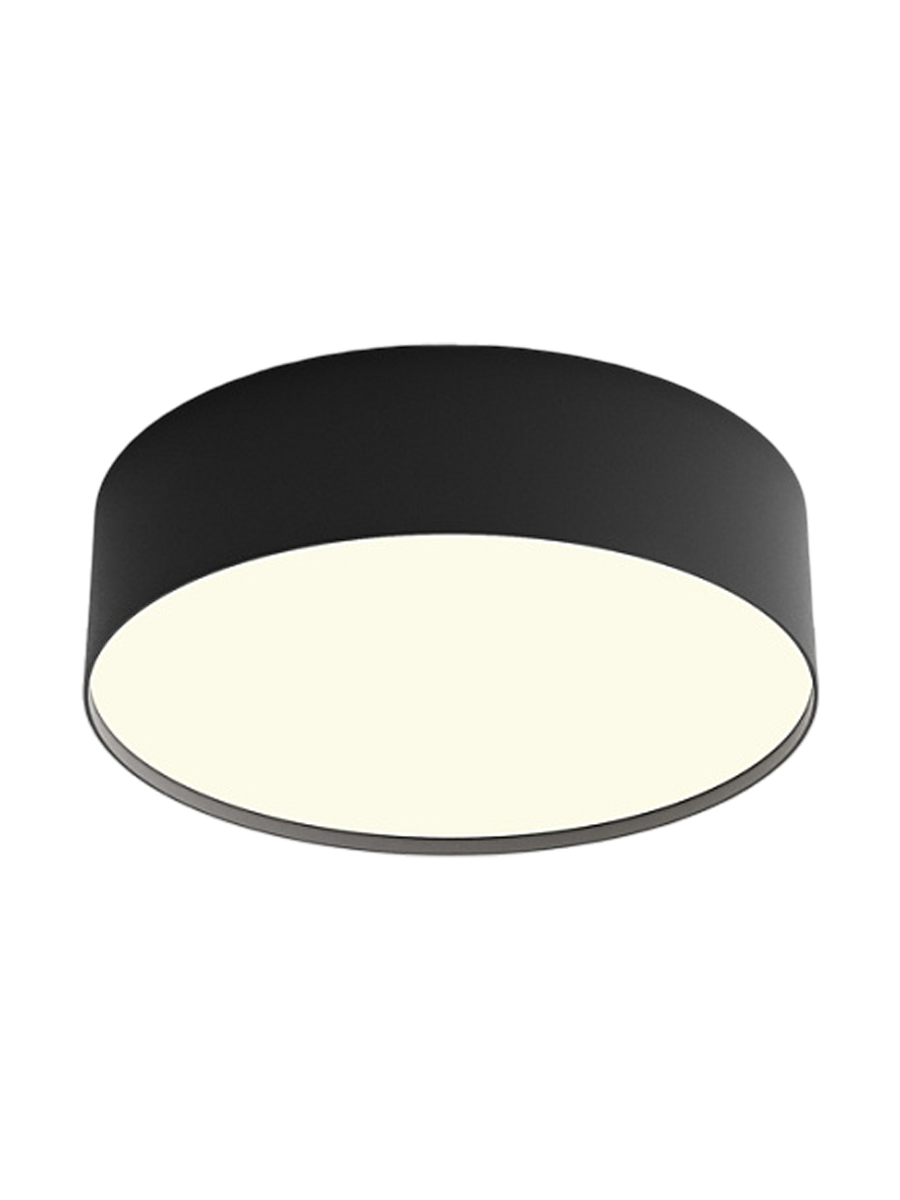 
"Zon" LED Ceiling Light - Black / Ø 22cm