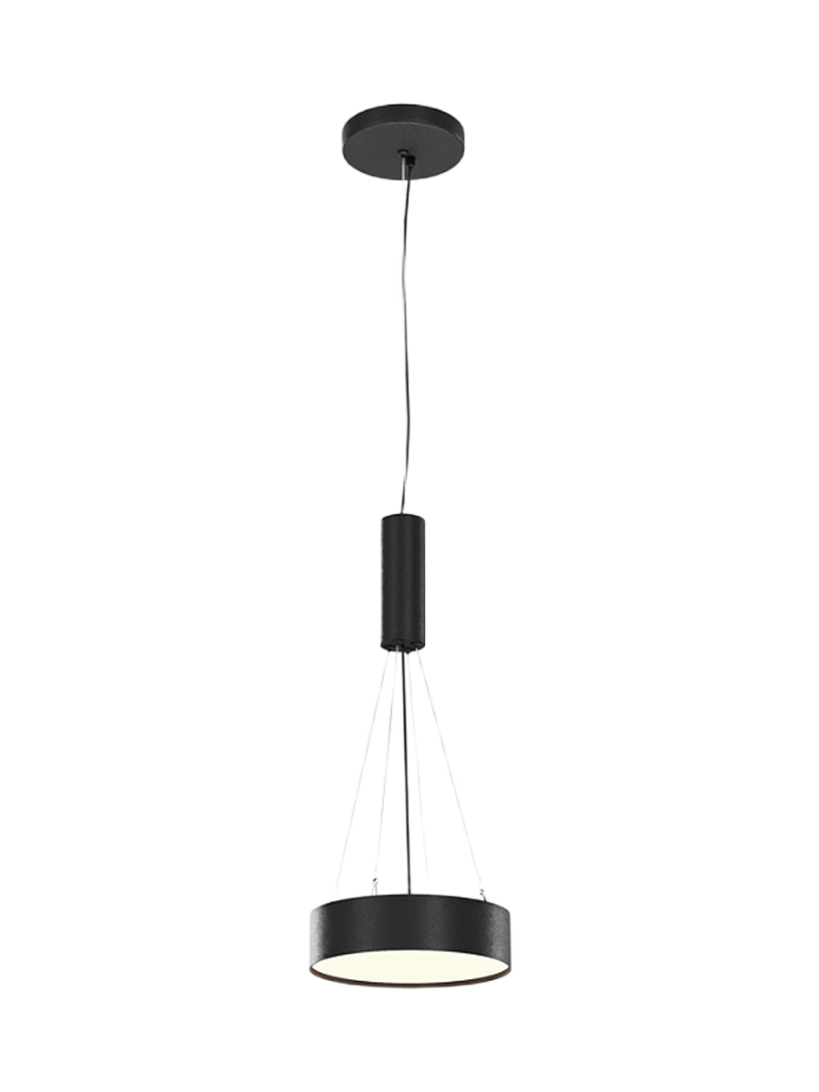 
"Zon" LED Ceiling Light - Black / Ø 22cm