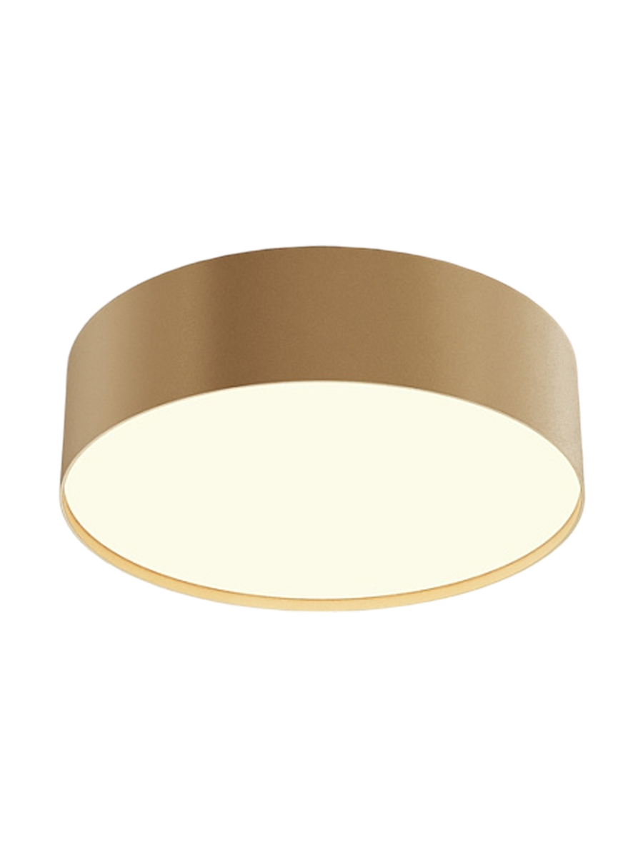 
"Zon" LED Ceiling Light - Brass / Ø 22cm